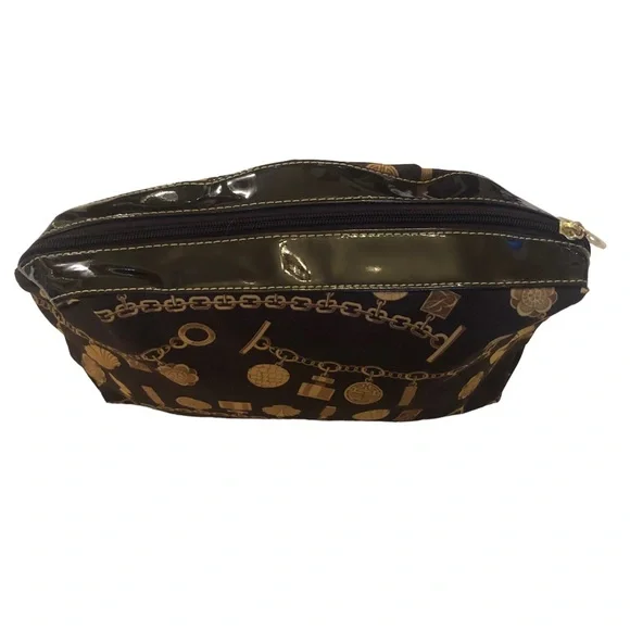 Estée Lauder Vintage Brown & Gold Charm Bracelet NEW - Picture 3 of 9